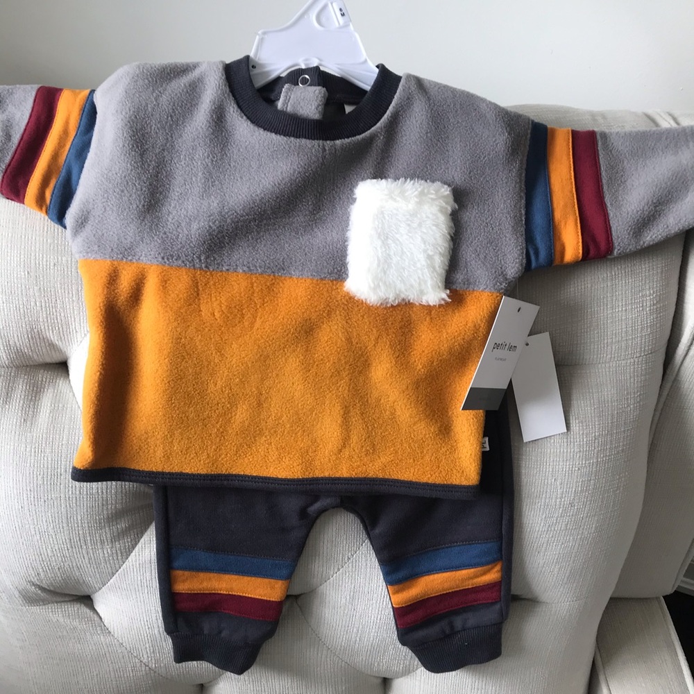 Petit Lem 2-Piece Set Size 6 Months NWT